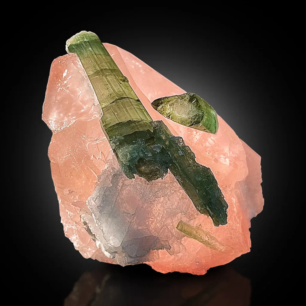 Morganite with Green Tourmaline - Image 2